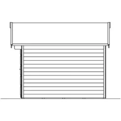 Skan Holz Holz-Gartenhaus Hengelo Schwedenrot 250 Cm X 300 Cm -Vitavia Verkäufe gartenhaus bild8 603633 15