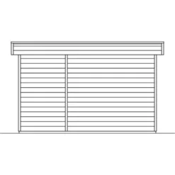 Skan Holz Holz-Gartenhaus Venlo 3 Schiefergrau 380 Cm X 250 Cm -Vitavia Verkäufe gartenhaus bild9 603220 13