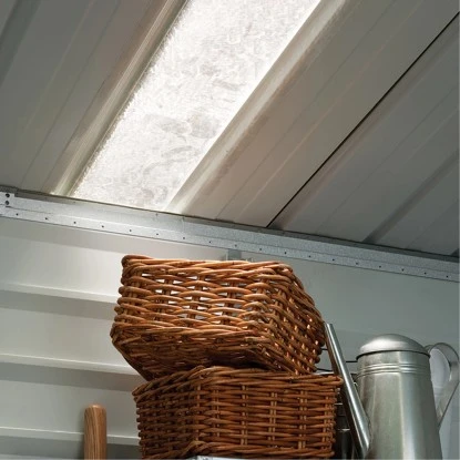 Yardmaster Gerätehaus Brandenburg 106TBSL Braun-Taupe B X T 285 X 186 Cm 4 Yardmaster Gerätehaus Brandenburg 106TBSL Braun-Taupe B X T 285 X 186 Cm – Bild 4