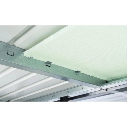 Biohort Metall-Gerätehaus HighLine Silber-Metallic 3,5 M² Doppeltür 2 Biohort Metall-Gerätehaus HighLine Silber-Metallic 3,5 M² Doppeltür – Bild 2