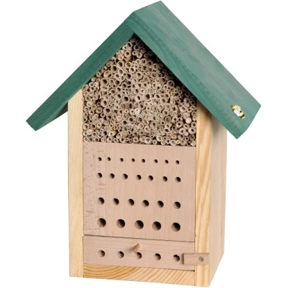 Insektenhotel Für Wildbienen Und Grabwespen Mit Beobachtungslade 1 Insektenhotel Für Wildbienen Und Grabwespen Mit Beobachtungslade