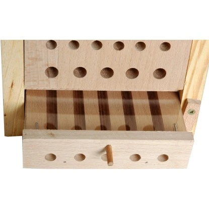 Insektenhotel Für Wildbienen Und Grabwespen Mit Beobachtungslade 4 Insektenhotel Für Wildbienen Und Grabwespen Mit Beobachtungslade – Bild 4