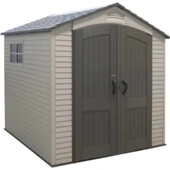 Lifetime Kunststoff-Gerätehaus Fox Anthrazit-Grau 4,5 M²