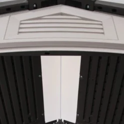 Lifetime Kunststoff-Gerätehaus Fox Anthrazit-Grau 4,5 M² -Vitavia Verkäufe lg01000 geraetehausfoxl 8