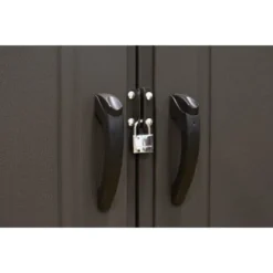 Lifetime Kunststoff-Gerätehaus Sky Anthrazit-Grau 7,4 M² -Vitavia Verkäufe lg03000 geraetehaussky 13