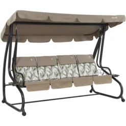 Sorrento Hollywoodschaukel Lilium Bronze Mit Liegefunktion