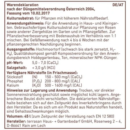 OBI Rosen- Und Ziergehölzerde 1 X 45 L 2 OBI Rosen- Und Ziergehölzerde 1 X 45 L – Bild 2