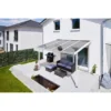 Terrassenüberdachung Premium (BxT) 309 Cm X 306 Cm Weiß Polycarbonat Bronce