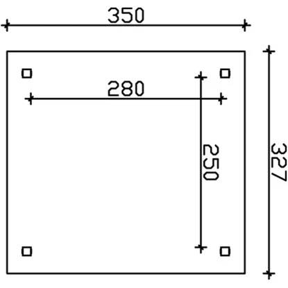 Skan Holz Holz-Pavillon Marseille Schiefergrau Lasiert 274 Cm X 304 Cm 3 Skan Holz Holz-Pavillon Marseille Schiefergrau Lasiert 274 Cm X 304 Cm – Bild 3