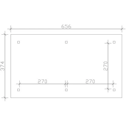 Skan Holz Holz-Pavillon Orleans 1 Natur Unbehandelt 294 Cm X 576 Cm 3 Skan Holz Holz-Pavillon Orleans 1 Natur Unbehandelt 294 Cm X 576 Cm – Bild 3
