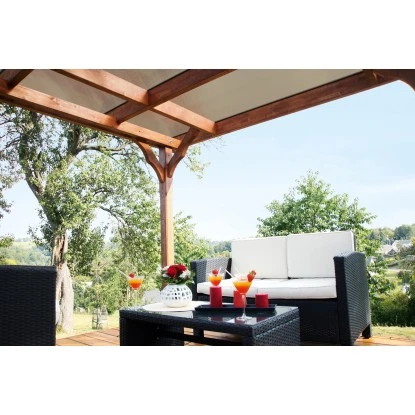 Skan Holz Holz-Pavillon Marseille Schiefergrau Lasiert 274 Cm X 304 Cm 6 Skan Holz Holz-Pavillon Marseille Schiefergrau Lasiert 274 Cm X 304 Cm – Bild 6