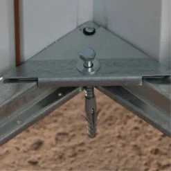 Yardmaster Gerätehaus-Set Bayern 87GEYZ+ Grün B X T: 226 Cm X 207 Cm -Vitavia Verkäufe s bayern mit bodenrahmen 4