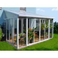 Palram - CanopiaSanRemo 3 X 4.25 Wintergarten Weiß