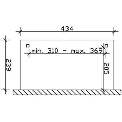 Skan Holz Terrassenüberdachung Verona 434 X 239 Cm Leimholz Nussbaum 3 Skan Holz Terrassenüberdachung Verona 434 X 239 Cm Leimholz Nussbaum – Bild 3