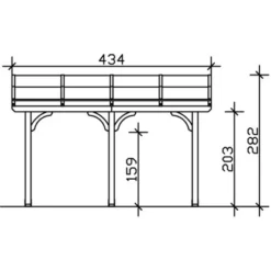 Skan Holz Terrassenüberdachung Venezia 434 X 239 Cm Leimholz Schiefergrau 12 Skan Holz Terrassenüberdachung Venezia 434 X 239 Cm Leimholz Schiefergrau -Vitavia Verkäufe sendach bild5 207800 13 25