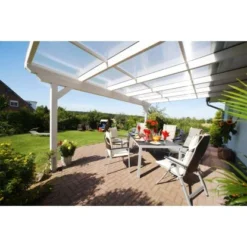 Skan Holz Terrassenüberdachung Ancona 434 X 250 Cm Leimholz Weiß 15 Skan Holz Terrassenüberdachung Ancona 434 X 250 Cm Leimholz Weiß -Vitavia Verkäufe sendach bild6 201259 11 20