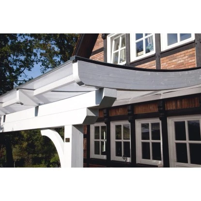 Skan Holz Terrassenüberdachung Verona 434 X 239 Cm Leimholz Nussbaum 6 Skan Holz Terrassenüberdachung Verona 434 X 239 Cm Leimholz Nussbaum – Bild 6